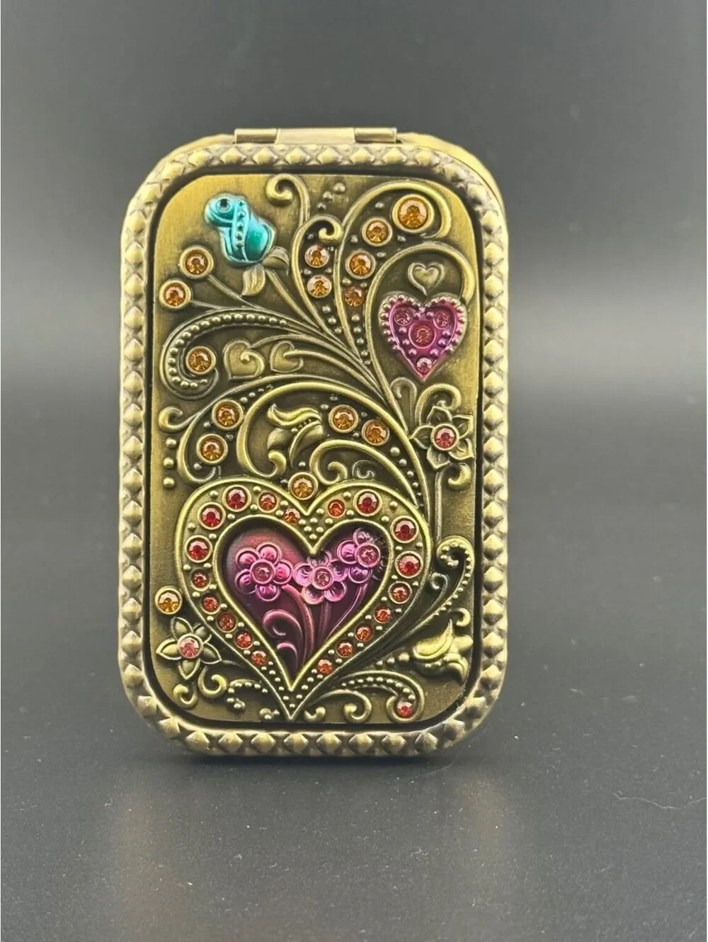 Compact Mirror - Heart